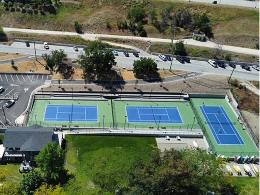 Bearpaw Pickleball and Tennis Courts Completed